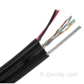 UTP FTP CAT5e avec messager CCA 24awg Lan